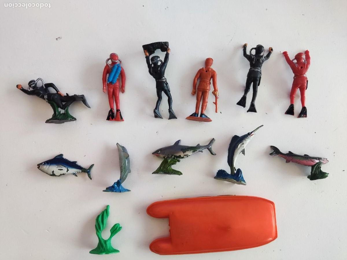 Figuras de goma y PVC: ACUARAMA JESCAN LOTE - Foto 2