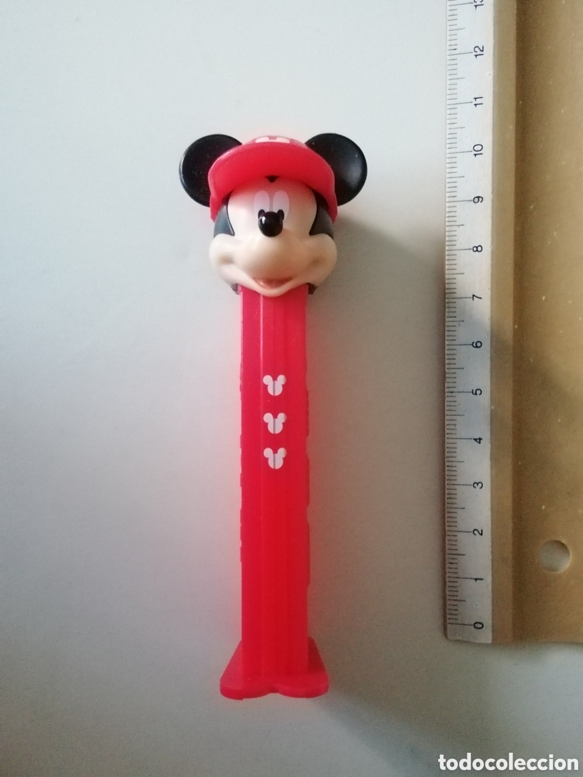 Figuras de goma y PVC dispensador PEZ: DISPENSADOR PEZ MICKEY MOUSE - Foto 1