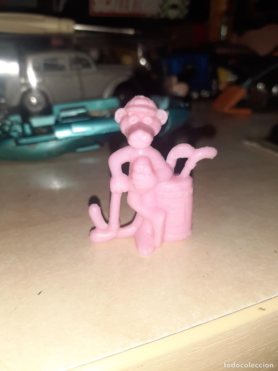 Figuras de goma y PVC: Pantera Rosa golfista.Premium Dunkin. - Foto 1