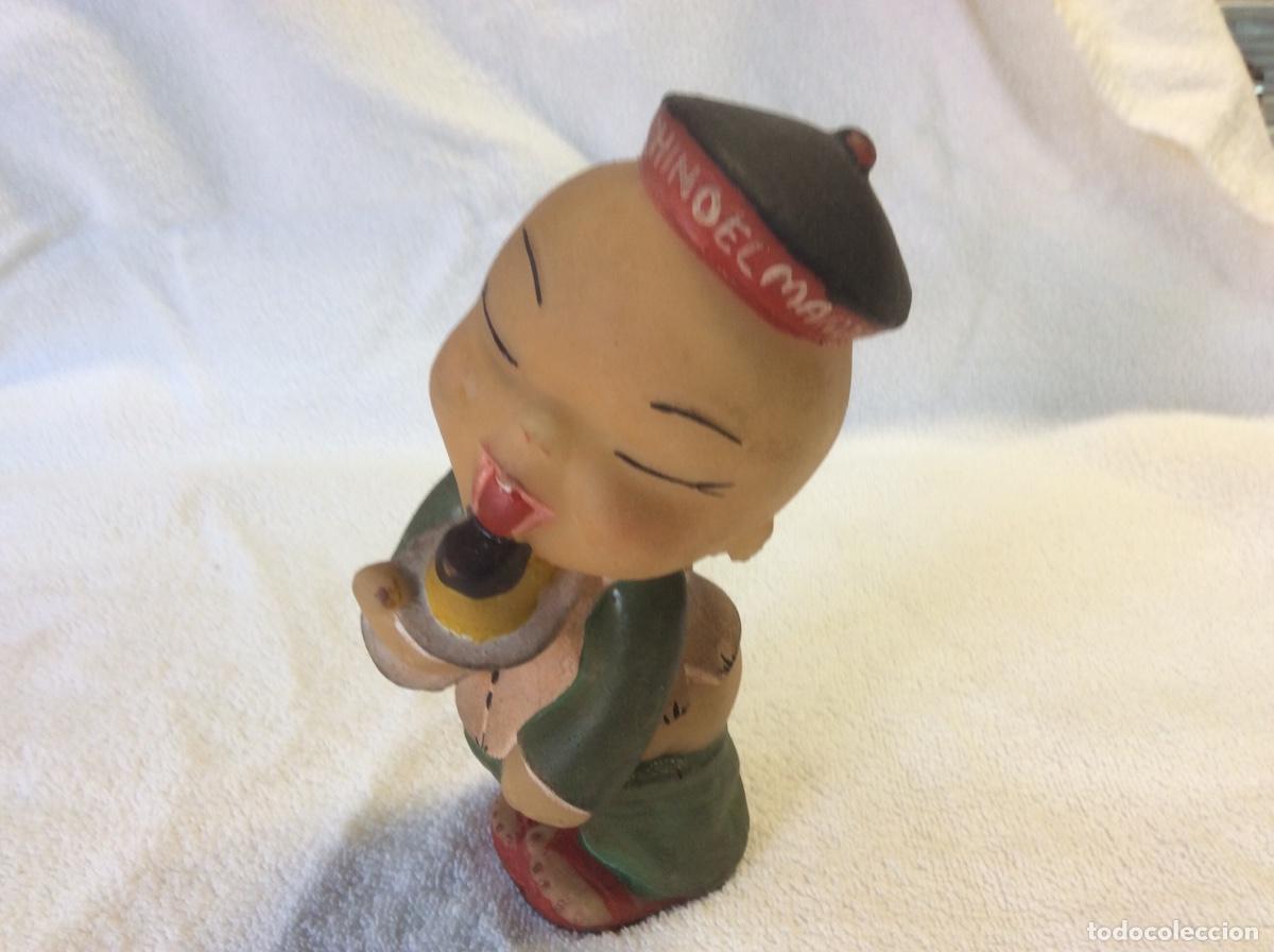 Figuras de Borracha e PVC: MU&Ntilde;ECO DE GOMA FLAN CHINO MANDAR&Iacute;N CON SONINO