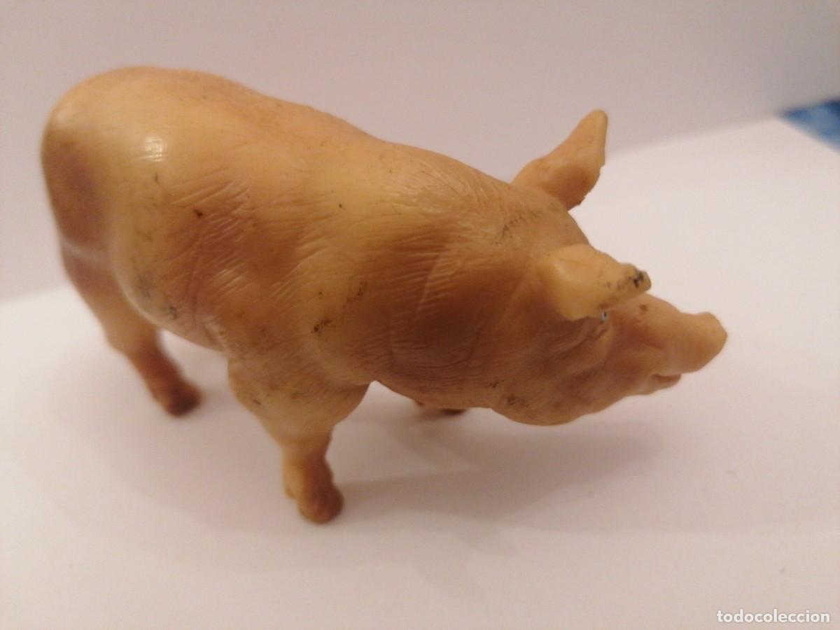 Figuras de goma y PVC: Cerdo -cochino - Foto 2