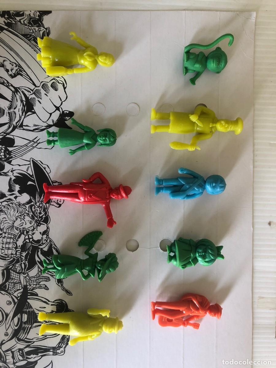 Figuras de Goma y PVC: Marco su mascota mono amedio y sus amigos de los apeninos a los andes set x 10
