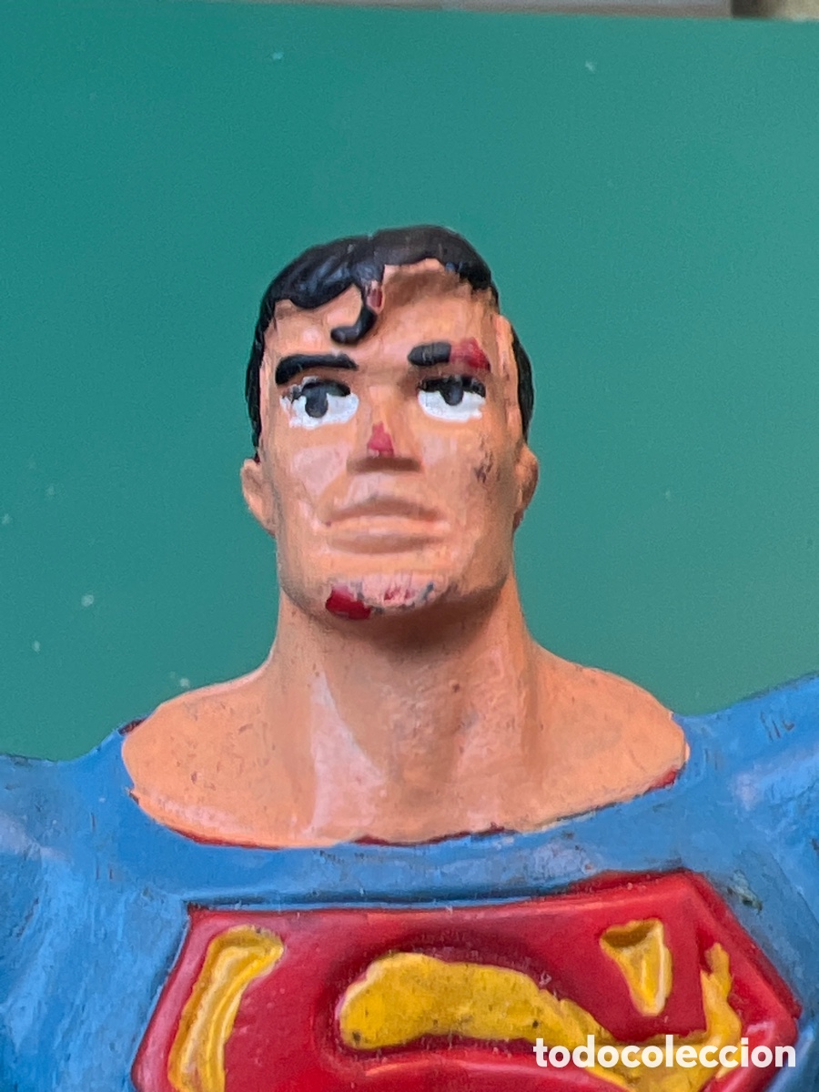 Figuras de goma y PVC: COMICS SPAIN FIGURA PVC FLEXIBLE SUPERMAN - Foto 2