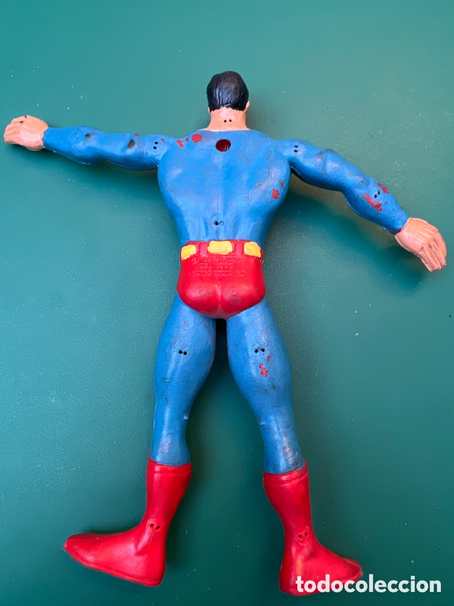 Figuras de goma y PVC: COMICS SPAIN FIGURA PVC FLEXIBLE SUPERMAN - Foto 3
