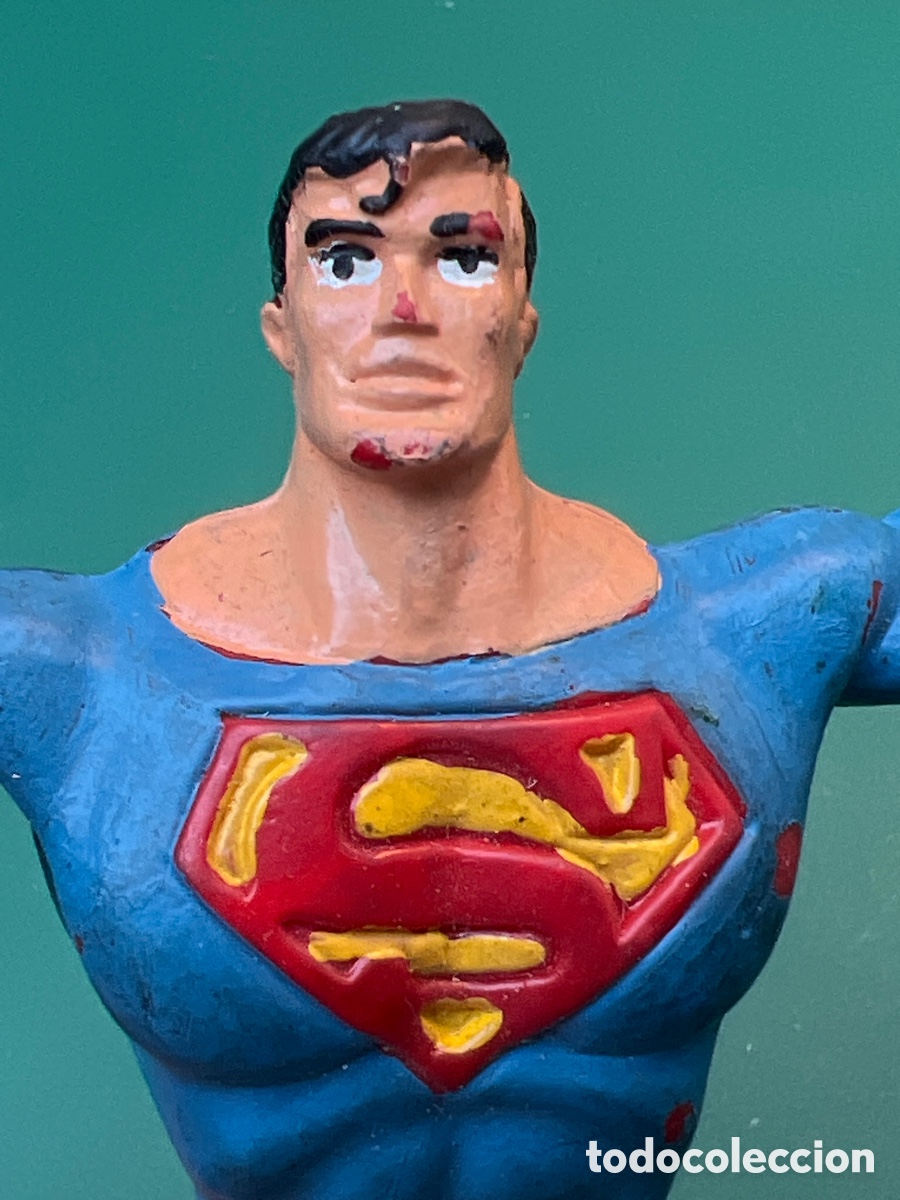 Figuras de goma y PVC: COMICS SPAIN FIGURA PVC FLEXIBLE SUPERMAN - Foto 4