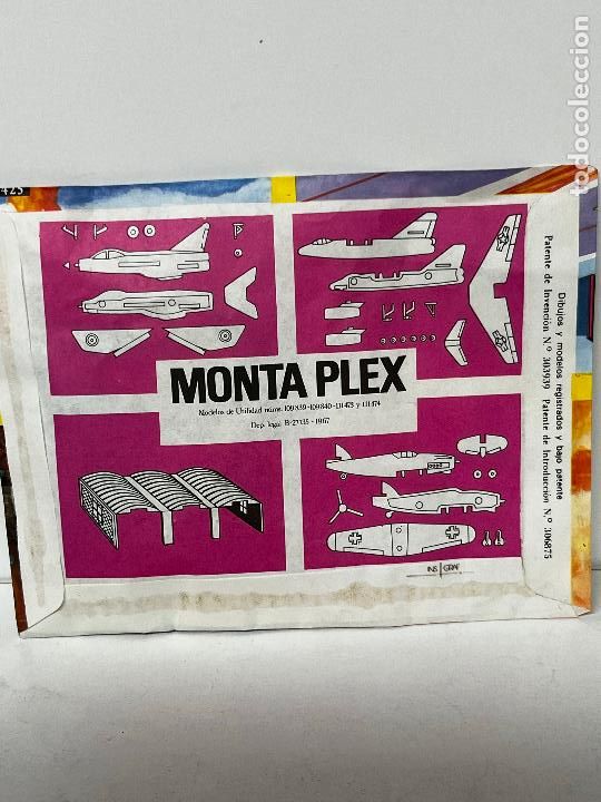 Figuras de goma y PVC: MONTAPLEX AVIONES - Foto 2