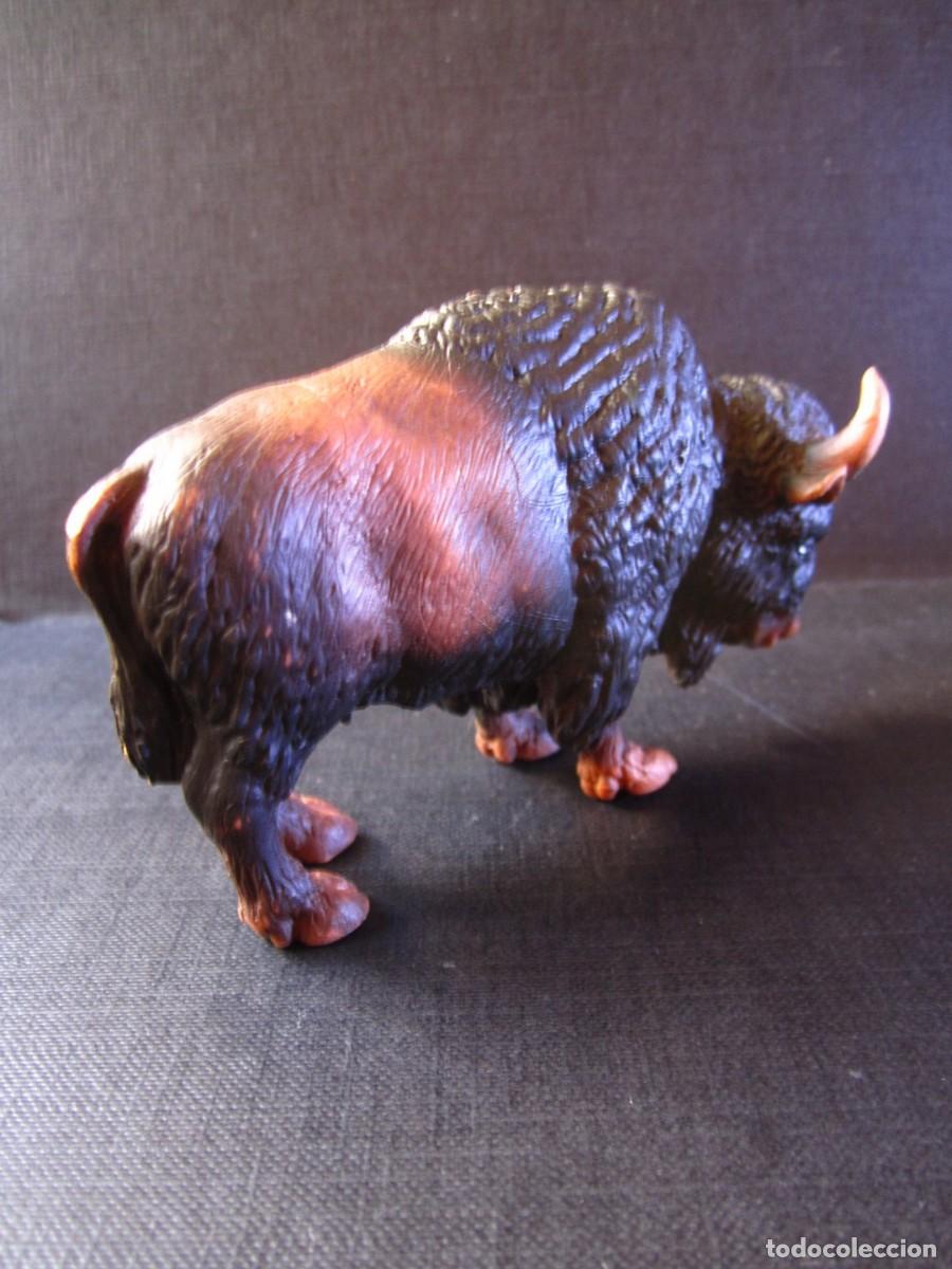 Figuras de goma y PVC: Bufalo Bisonte Bison (Schleich ref. 14034) - Foto 5
