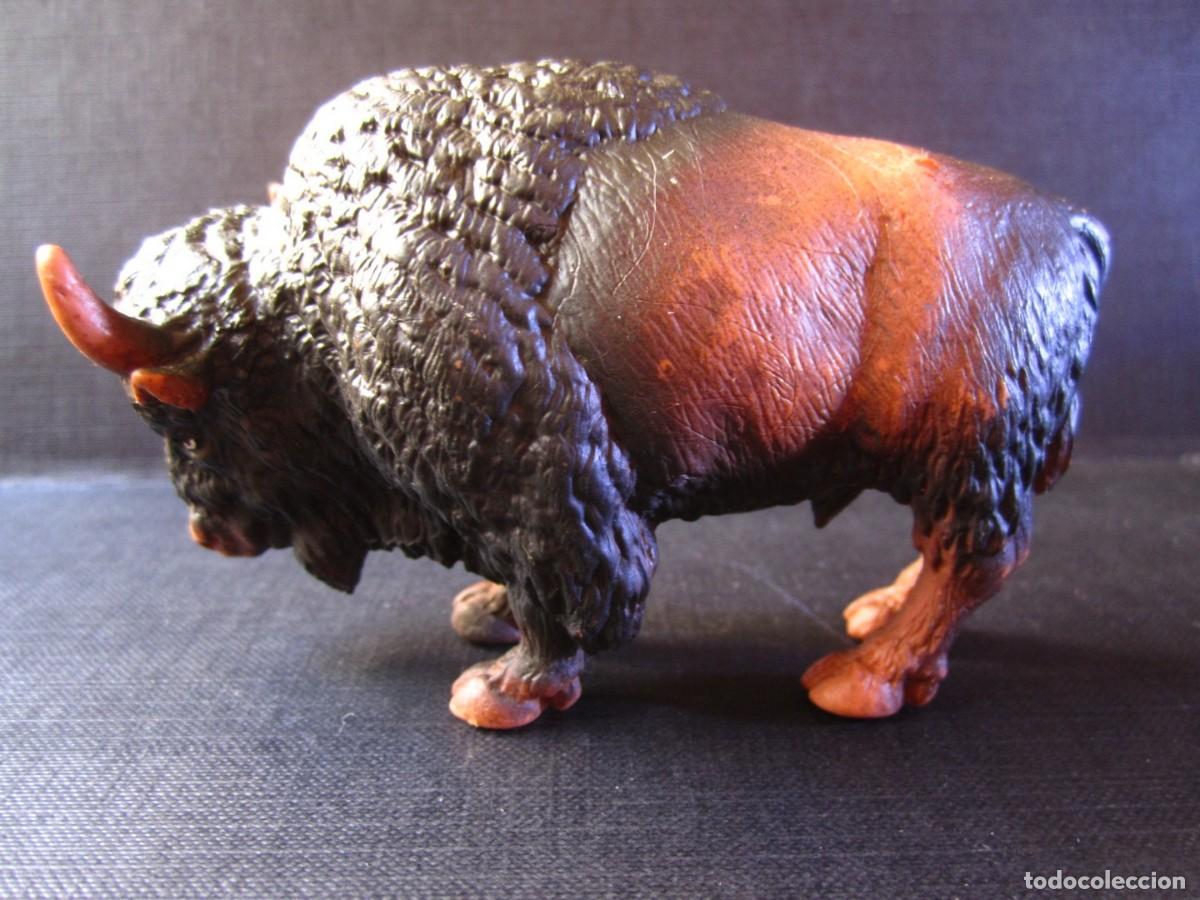 Figuras de goma y PVC: Bufalo Bisonte Bison (Schleich ref. 14034) - Foto 9