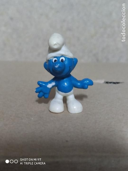 Figuras de Goma y PVC: PITUFO SIN MARCA