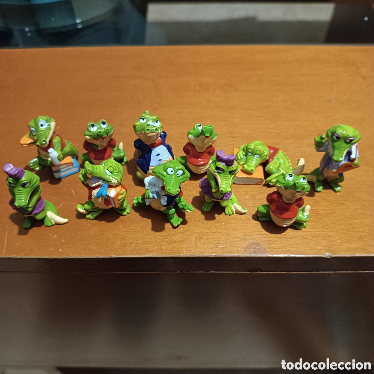 Figuras de goma Kinder: LOTE 11 COCODRILO KINDER - Foto 1