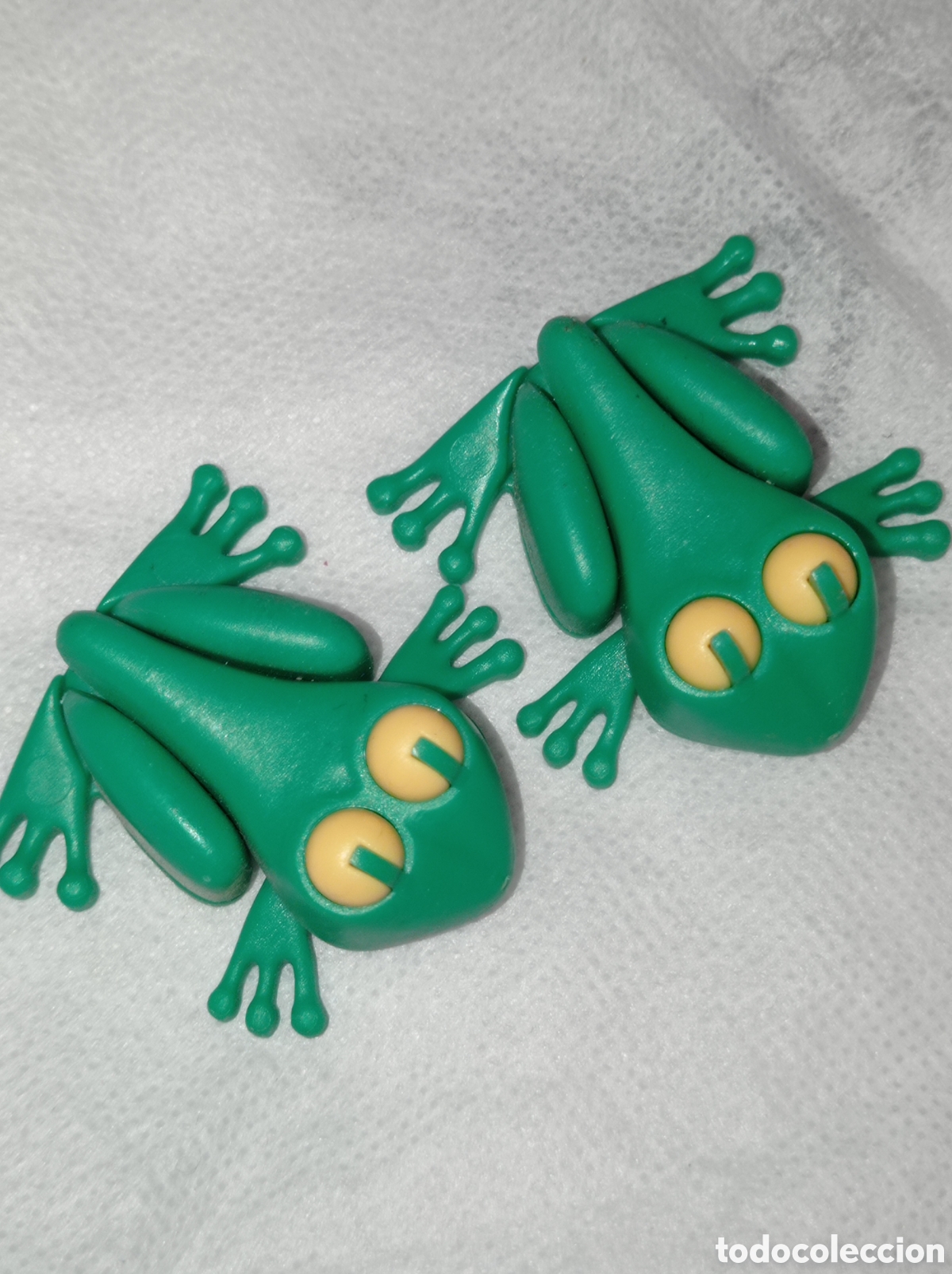 Figuras de Borracha e PVC: KINDER,LOTE RANITAS