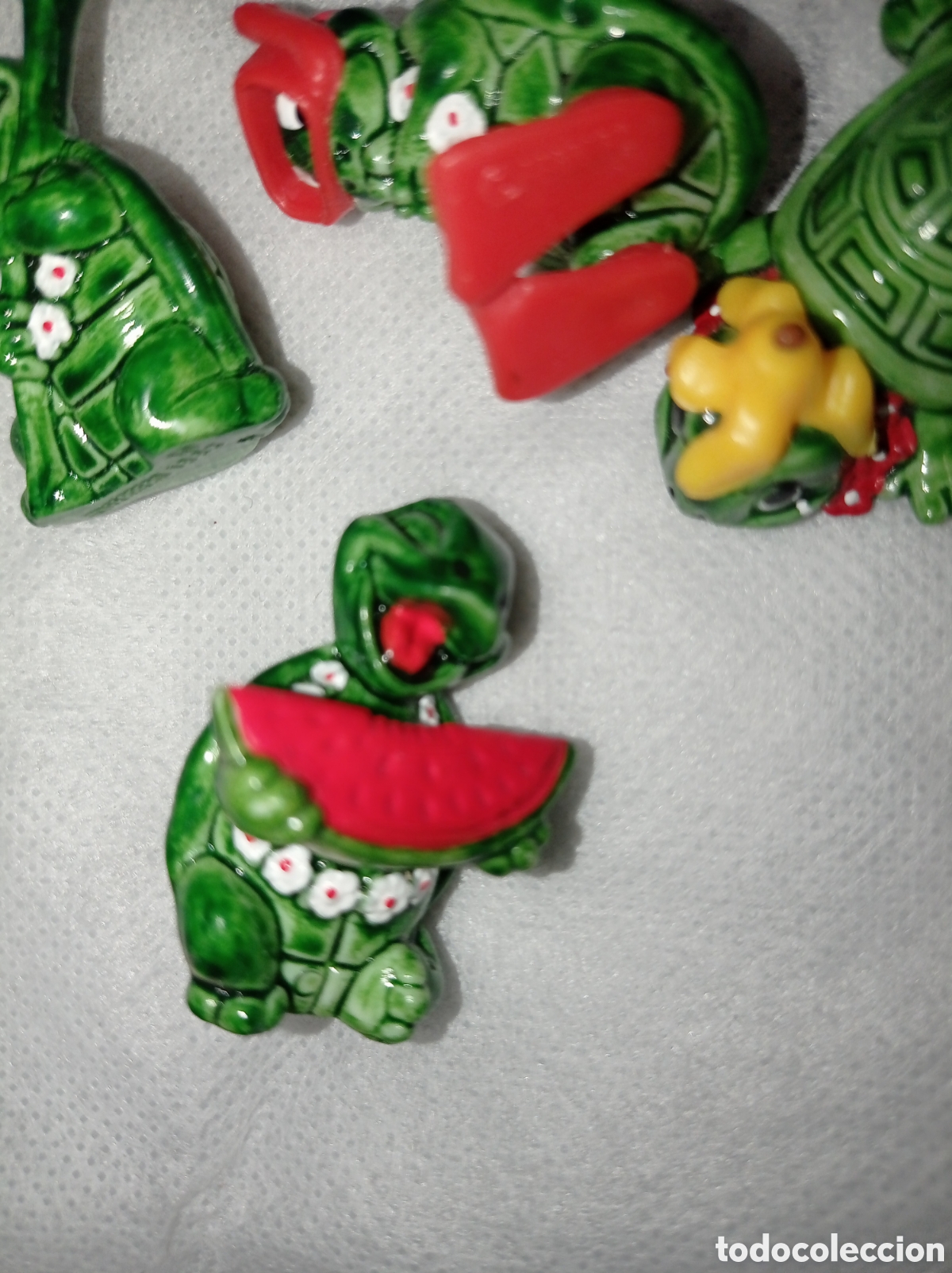 Figuras de goma Kinder: KINDER LOTE TORTUGAS - Foto 2