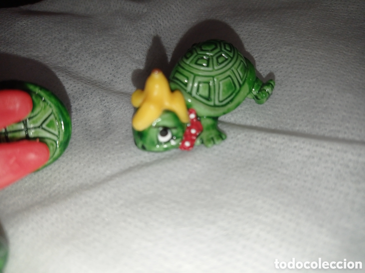 Figuras de goma Kinder: KINDER LOTE TORTUGAS - Foto 3