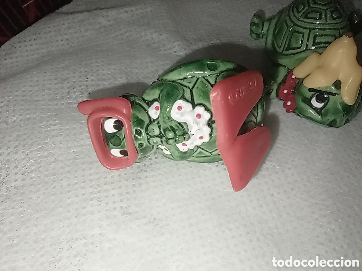 Figuras de goma Kinder: KINDER LOTE TORTUGAS - Foto 4