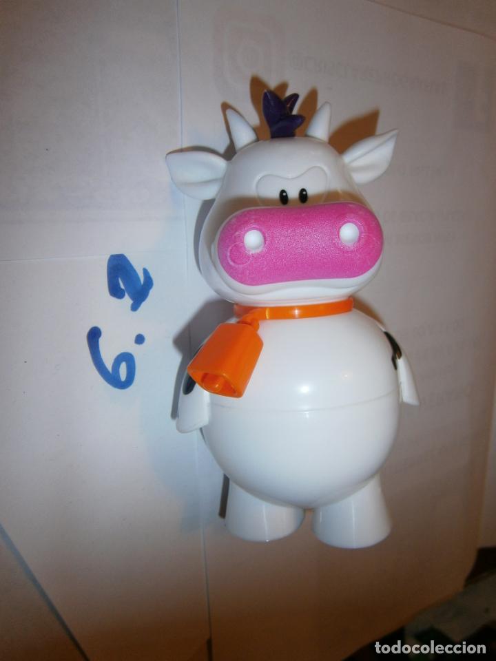 Rubber and PVC Figures: VACA - TAMA&Ntilde;O MEDIANO