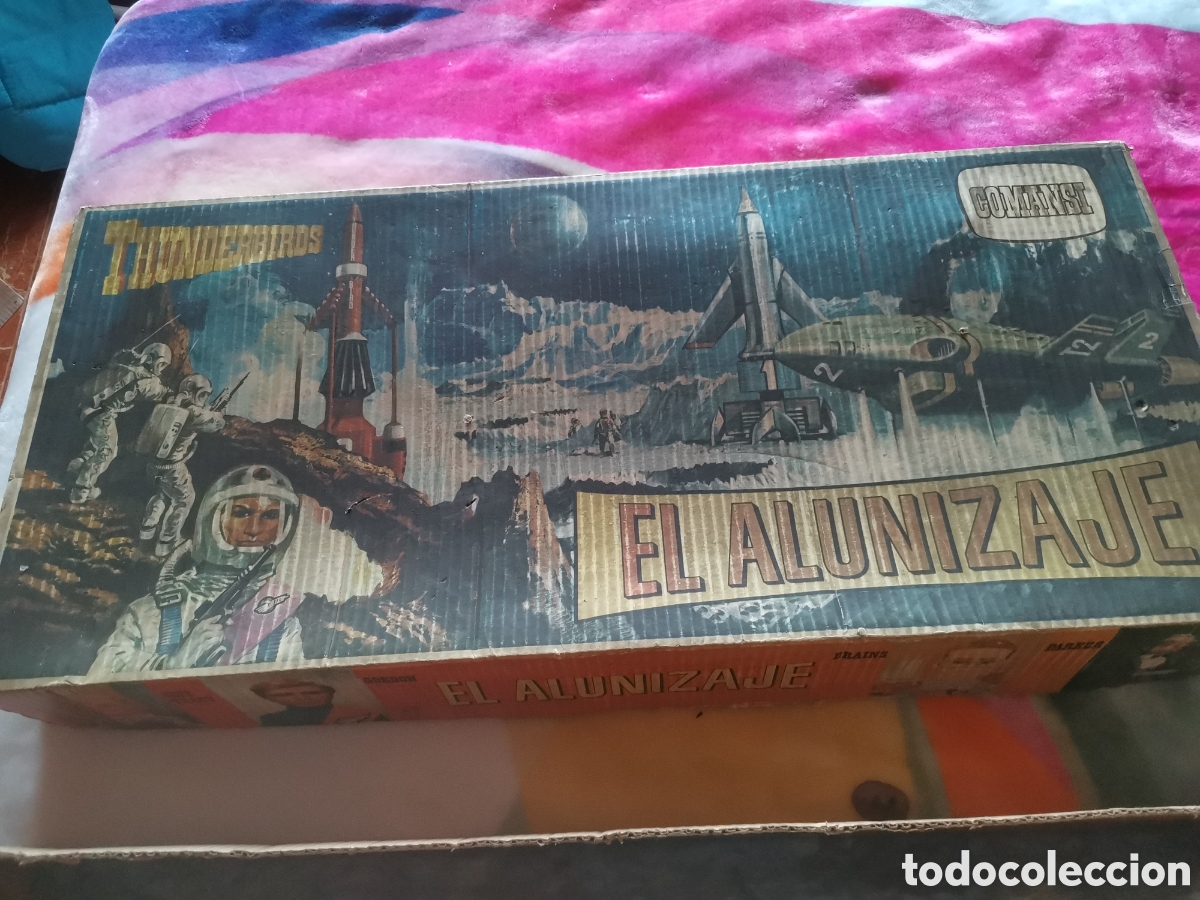 Figuras de goma y PVC: Comansi el alunizaje thunderbirds - Foto 1