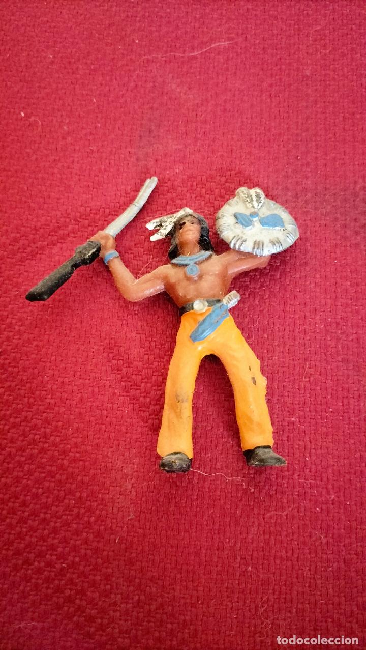 Figuras de goma y PVC: INDIO DE COMANSI - Foto 1