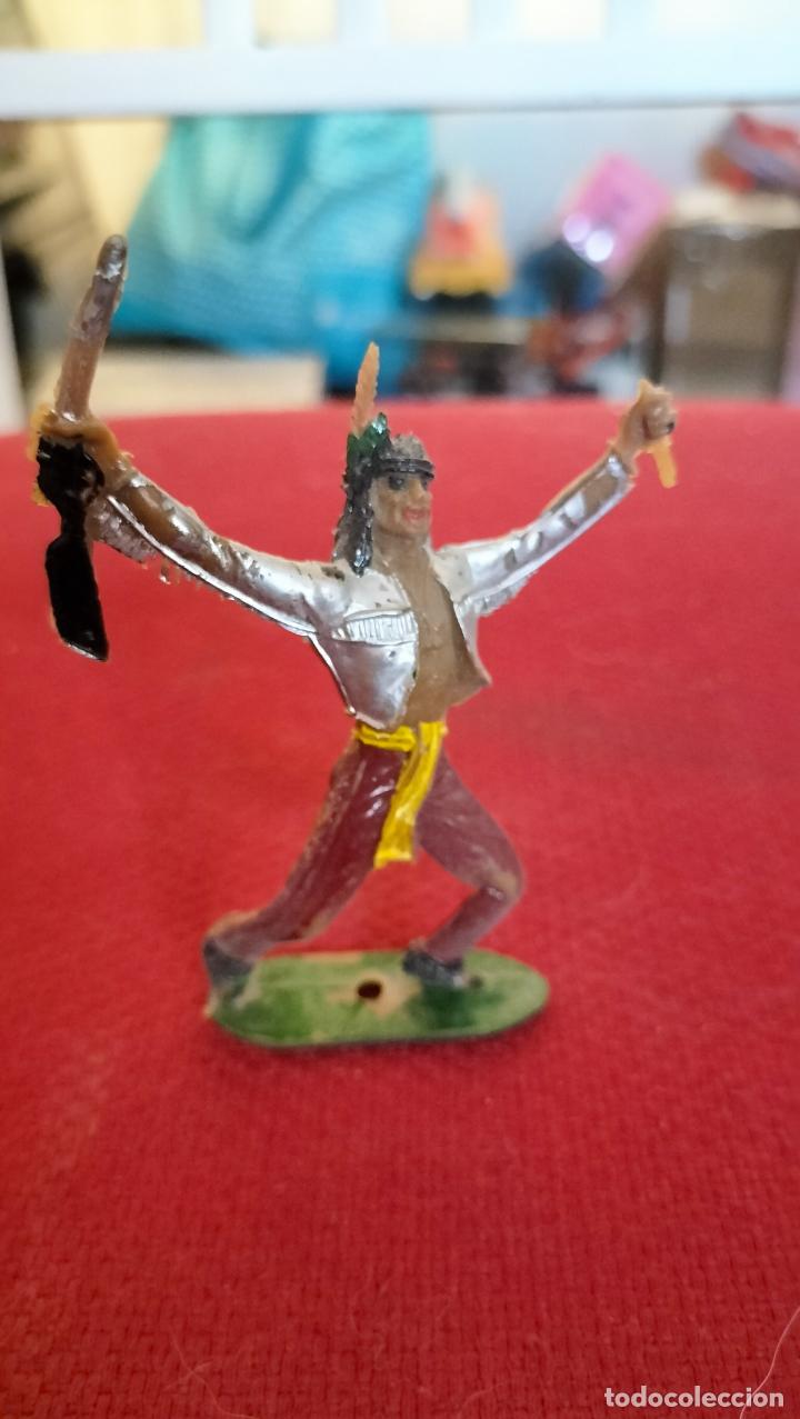 Figuras de goma y PVC: INDIO DE COMANSI - Foto 1