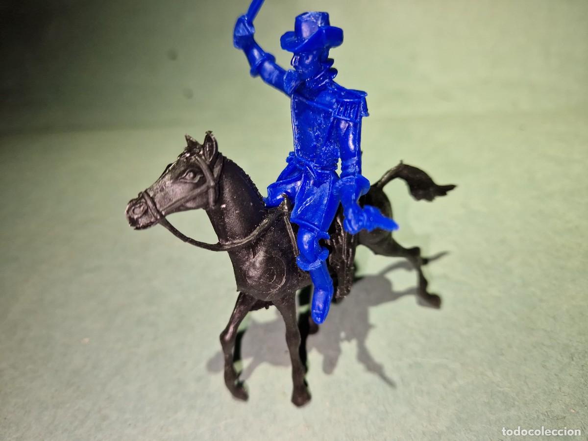 Figuras de goma y PVC: VAQUERO A CABALLO DE COMANSI - Foto 2