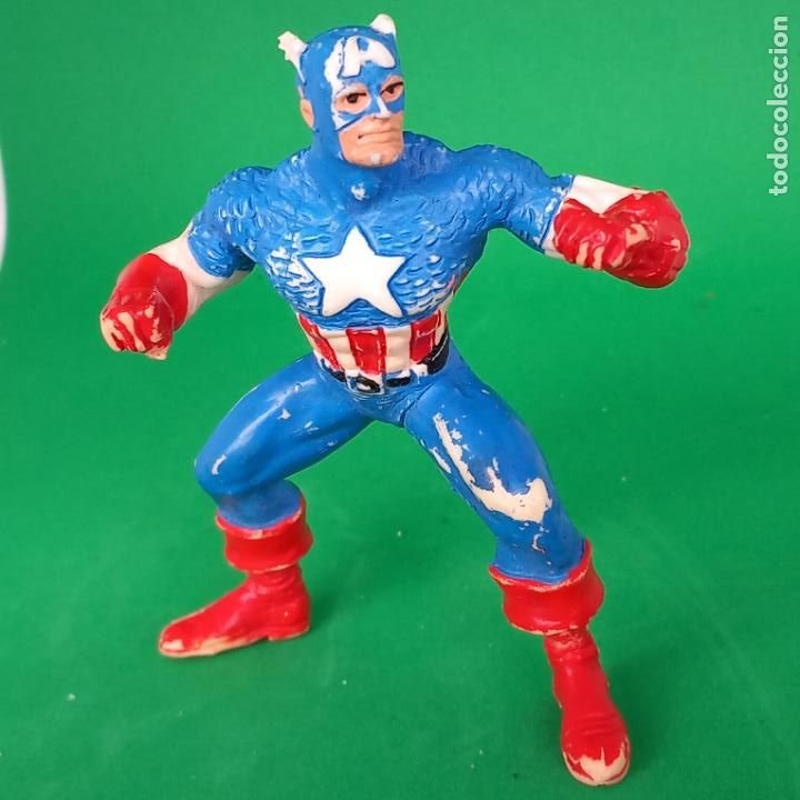 Figuras de goma y PVC: Capit&aacute;n Am&eacute;rica Yolanda - Foto 1