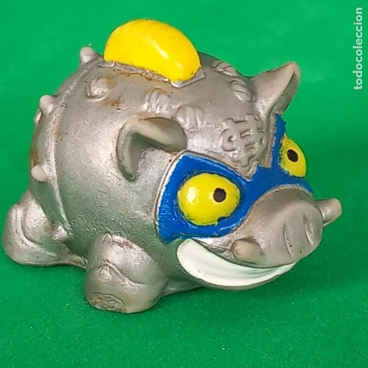 Figuras de Goma y PVC: Superzings Serie 1 Plata Coink cerdito