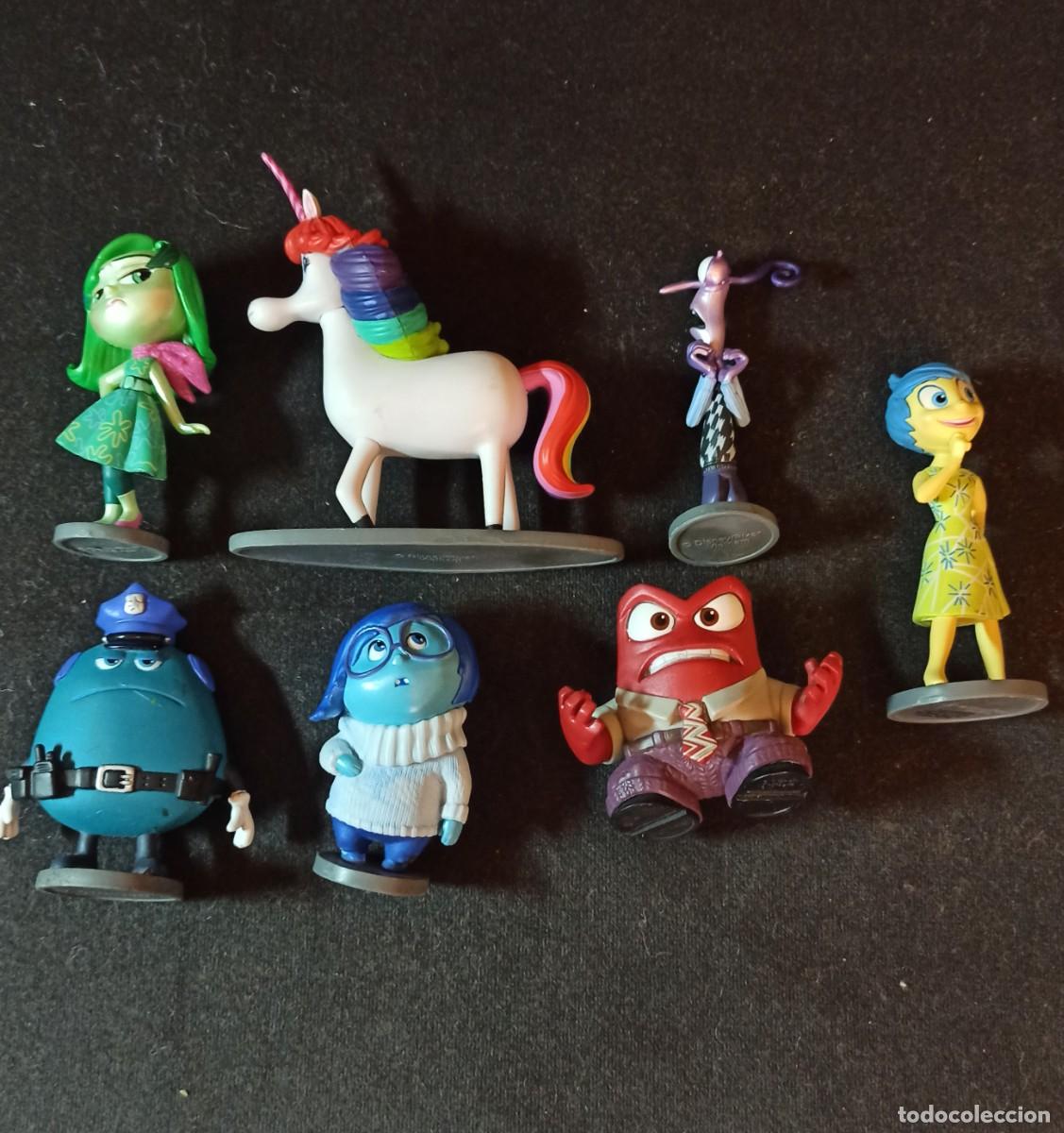 Gummi- und PVC-Figuren: Lote de figuras de Inside Out Deluxe Disney