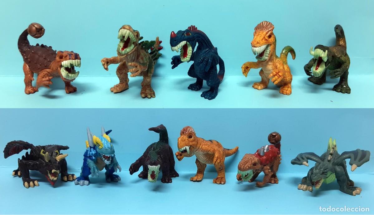 lote 11 figuras de goma dinofroz - monstruos / - Compra venta en  todocoleccion