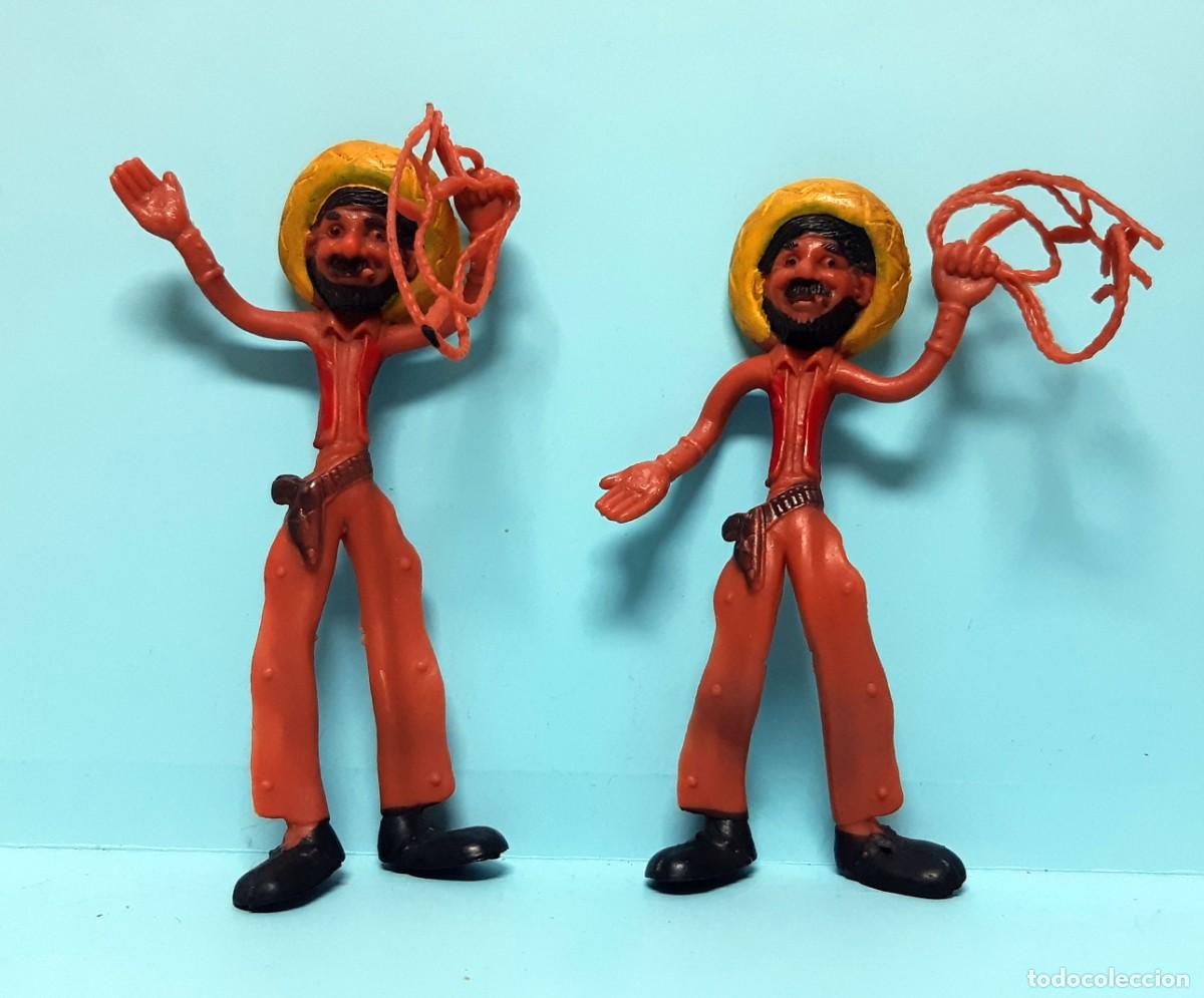Figuras de Goma y PVC: LOTE FIGURAS FLEXIBLES - MEXICANOS