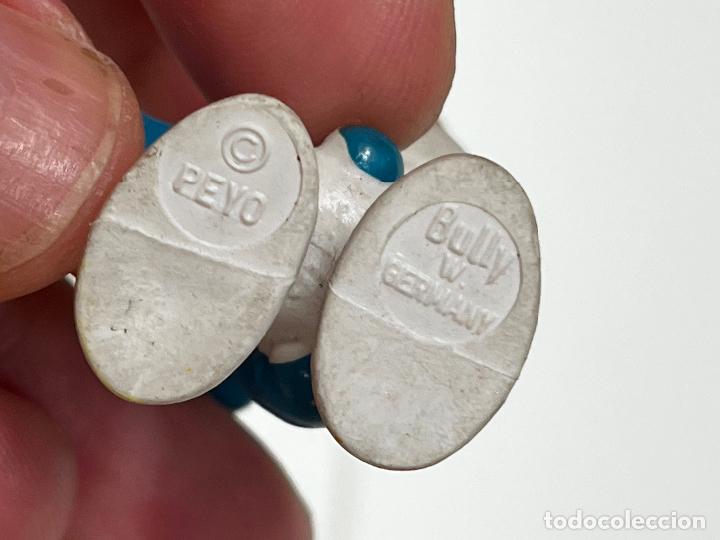 Figuras de goma y PVC: PITUFO PVC - PITUFO COMIENDO UNA GALLETA - Foto 3