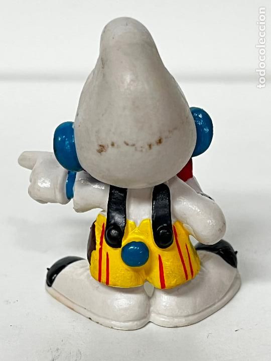 Figuras de goma y PVC: pitufo payaso a&ntilde;os 80 - Foto 3