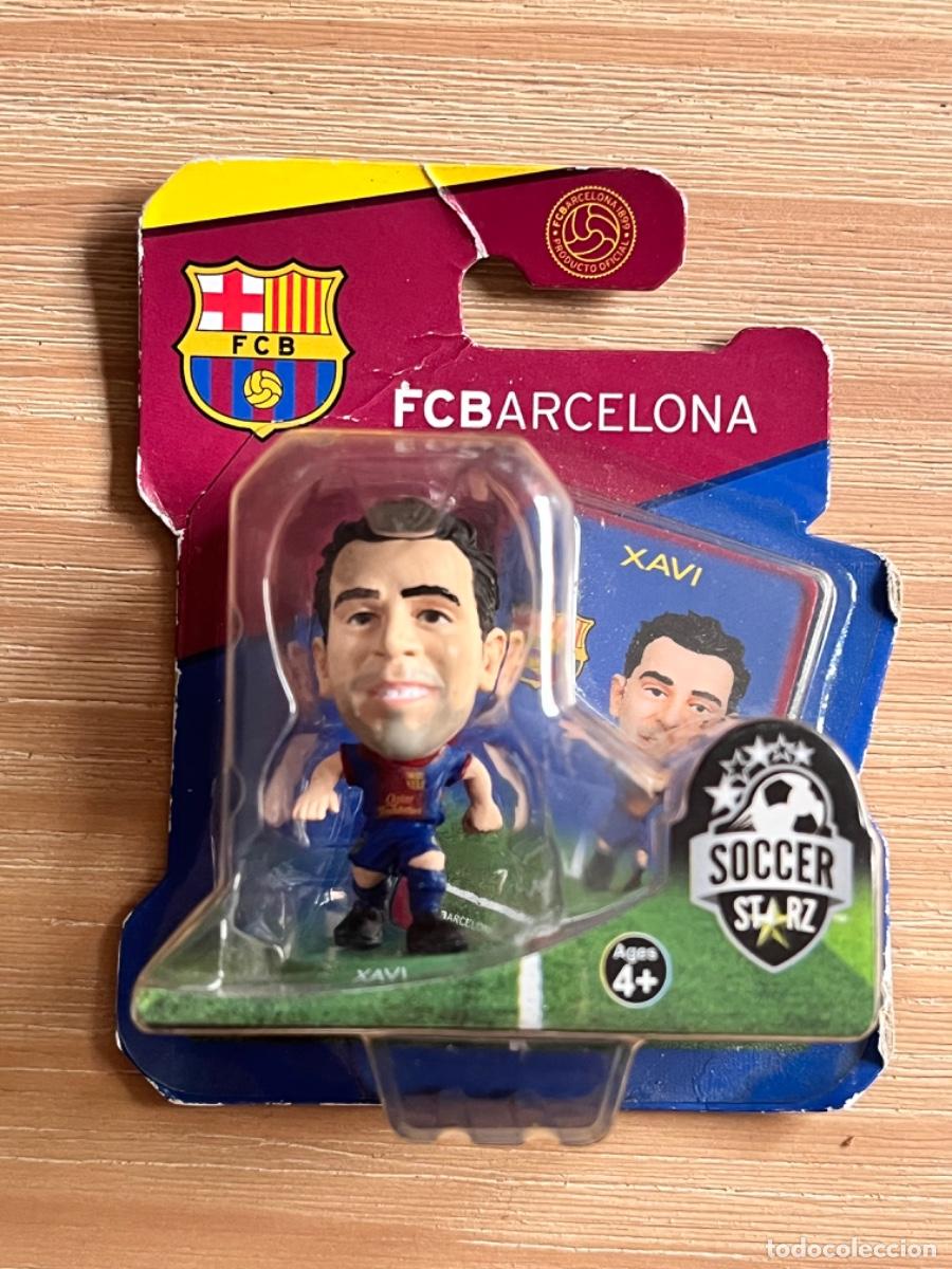 Figuras de goma y PVC: VAR. MU&Ntilde;ECO XAVI FC BARCELONA SOCCER STARZ pvc