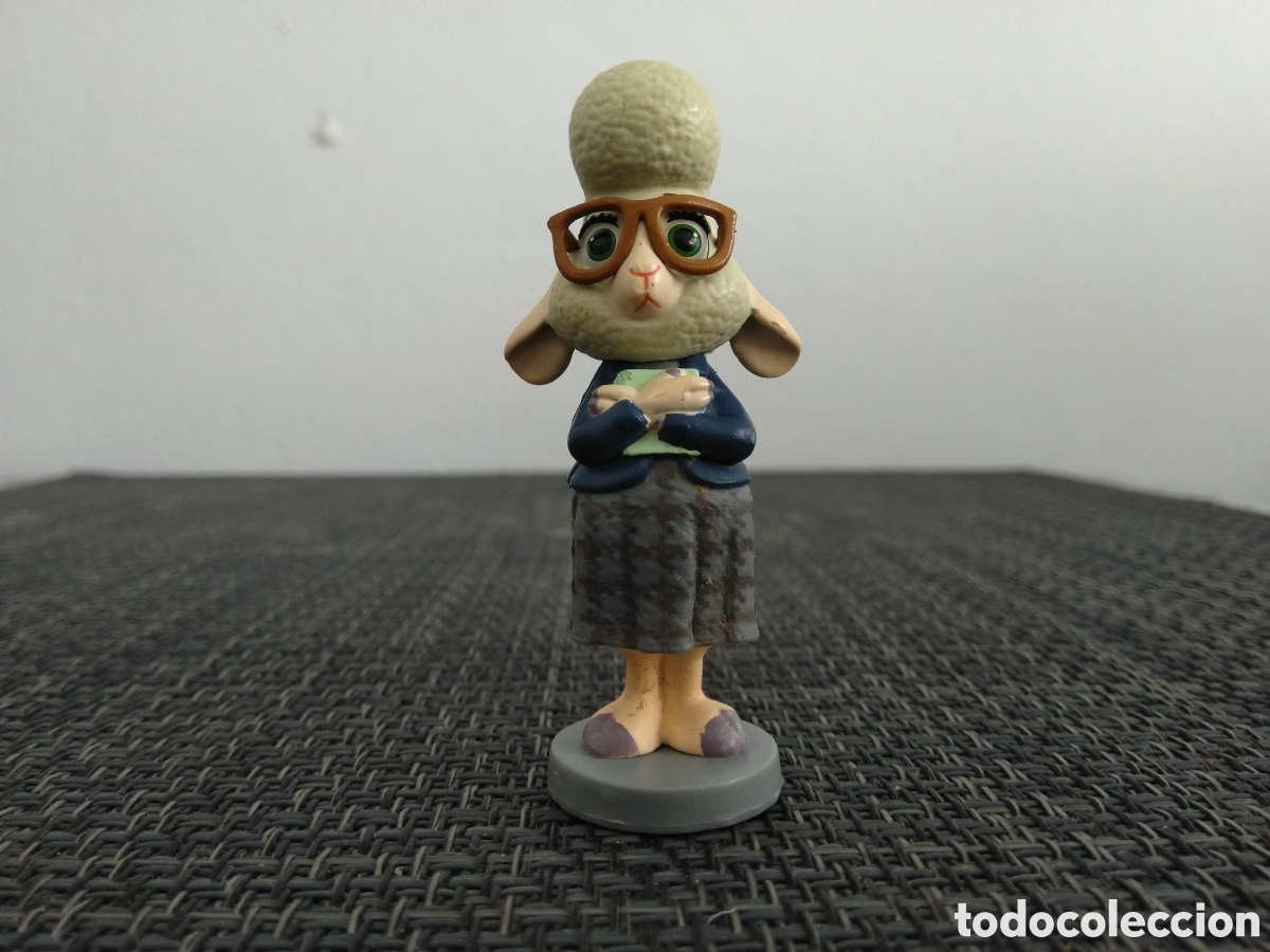 Figuras de Goma y PVC: FIGURA BELLWETHER OVEJA ZOOTROPOLIS &copy;DISNEY DIBUJOS ANIMADOS WALT DISNEY PIXAR ORIGINAL