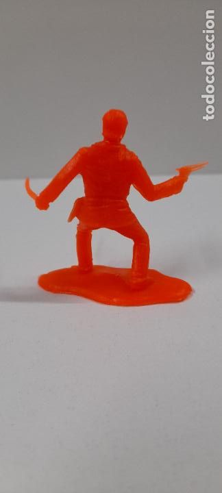 Figuras de goma y PVC: EL GENERAL CUSTER . MOLDE REAMSA - GOMARSA . EN PLASTICO MONOCOLOR - Foto 2