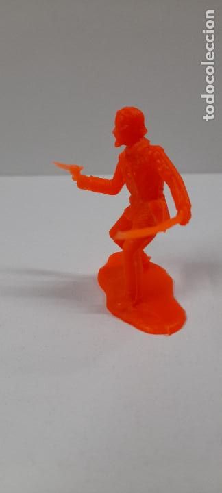 Figuras de goma y PVC: EL GENERAL CUSTER . MOLDE REAMSA - GOMARSA . EN PLASTICO MONOCOLOR - Foto 3