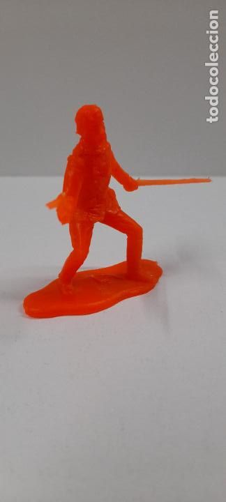 Figuras de goma y PVC: EL GENERAL CUSTER . MOLDE REAMSA - GOMARSA . EN PLASTICO MONOCOLOR - Foto 4