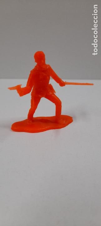 Figuras de goma y PVC: EL GENERAL CUSTER . MOLDE REAMSA - GOMARSA . EN PLASTICO MONOCOLOR - Foto 1