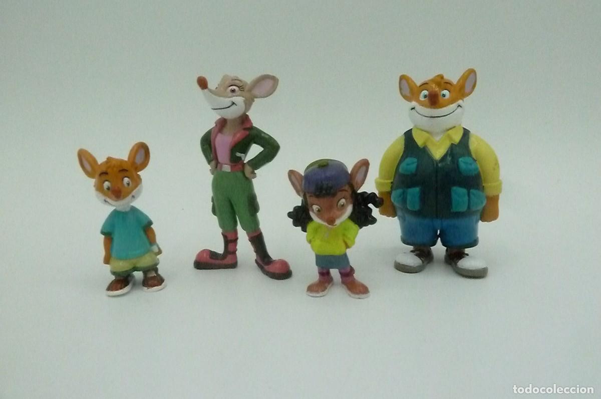 Figuras de goma y PVC: Surtido figuras Geronimo Stilton - Foto 1