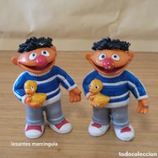 Figuras de Goma y PVC: 2 FIGURAS PVC EPI - VARIANTES DEL MISMO MODELO - COMICS SPAIN 1984 BARRIO SESAMO