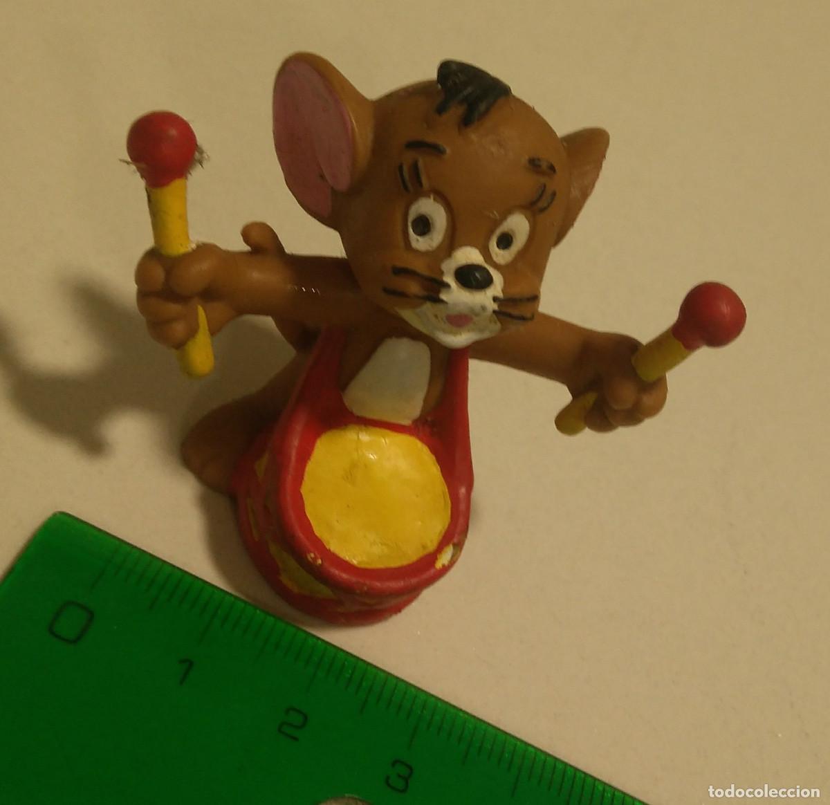 Figuras de Goma y PVC: tom jerry bully germany 2000 mu&ntilde;eco raton con tambor pvc goma mu&ntilde;equito figurita mouse