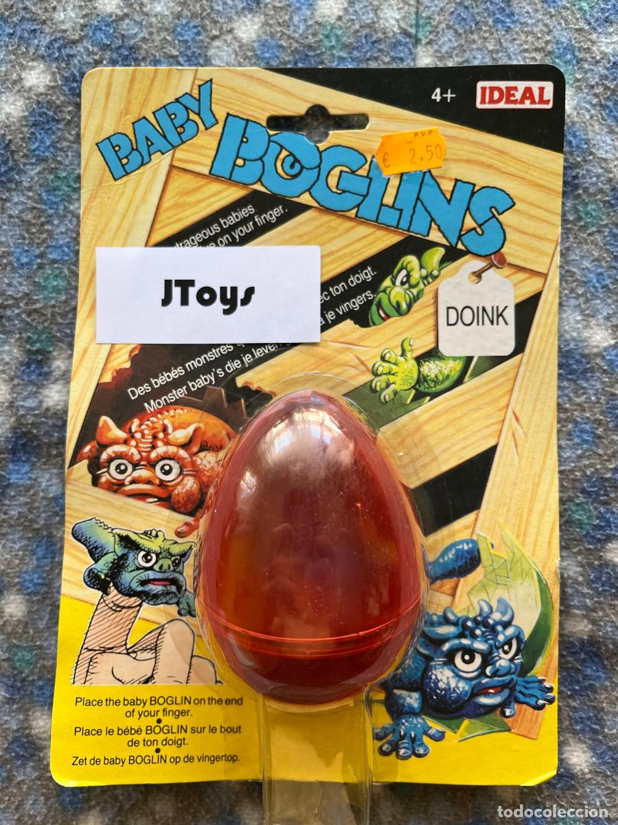 Figuras de goma y PVC: 1991 (IDEAL) BABY BOGLINS: NARANJA / NUEVO EN BLISTER Y SIN ABRIR - (MOC) - BOGLIN