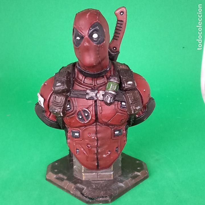 Figuras de goma y PVC: Busto Deadpool - Foto 1