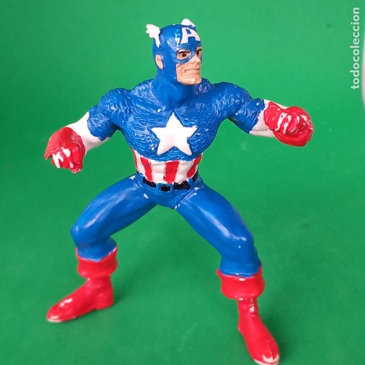 Figuras de goma y PVC: Capit&aacute;n Am&eacute;rica Yolanda - Foto 1