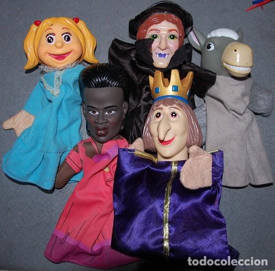 Figuras de Goma y PVC: LOTE DE 5 MARIONETAS VARIADAS PARA CUENTOS