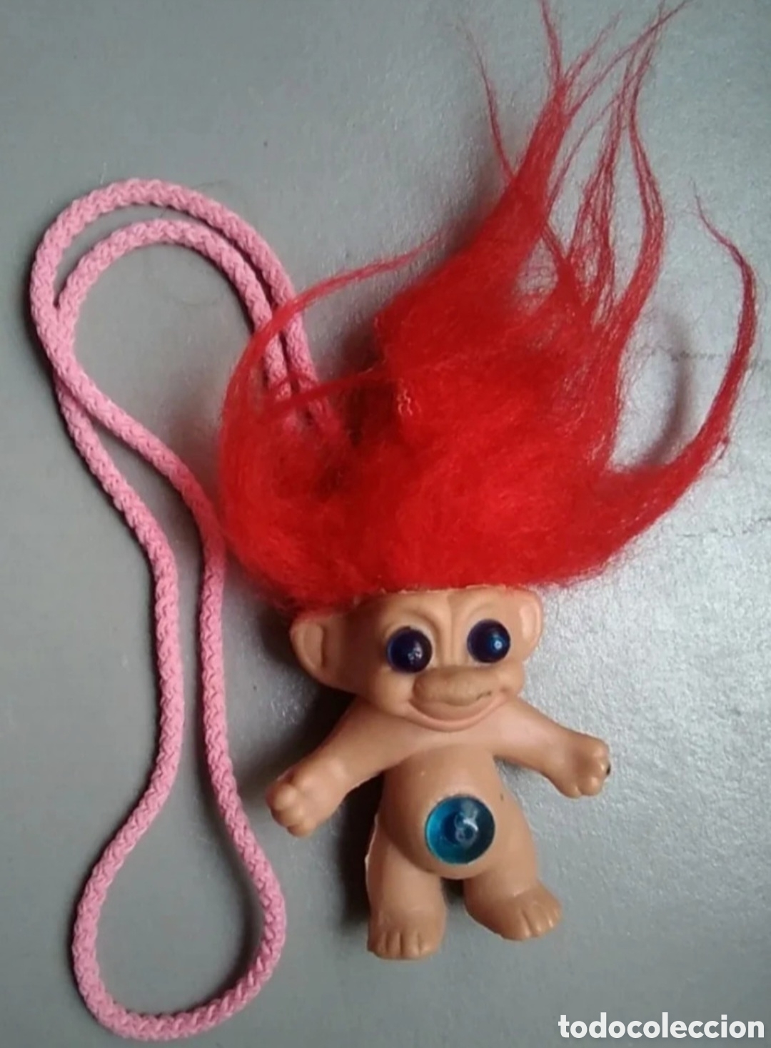 Figuras de goma y PVC: Mu&ntilde;eco trol - Foto 1