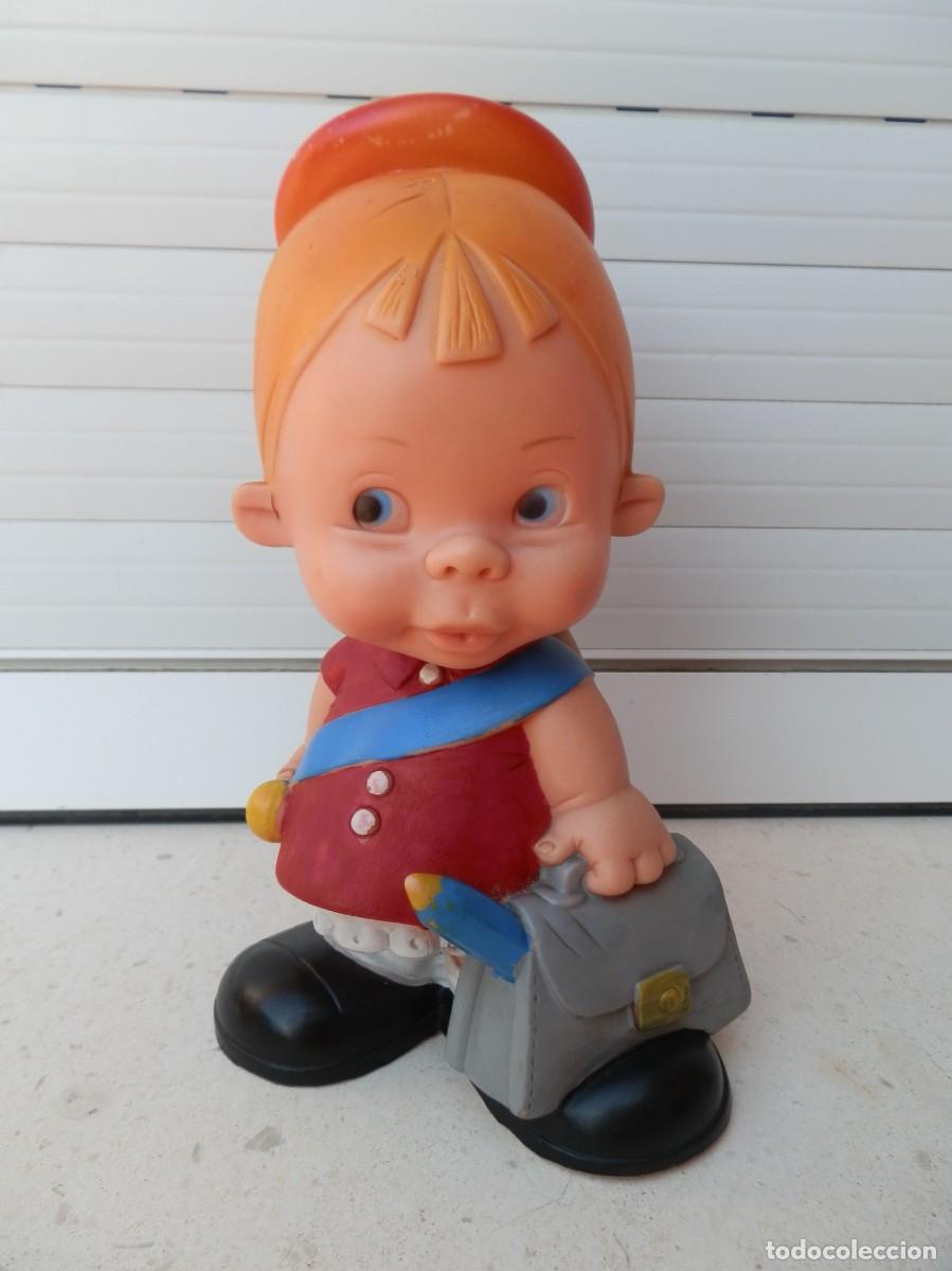 Figuras de goma y PVC: MU&Ntilde;ECO DE GOMA POUET SCHOOLGIRL DE MU&Ntilde;ECAS B.B. A&Ntilde;OS 70.