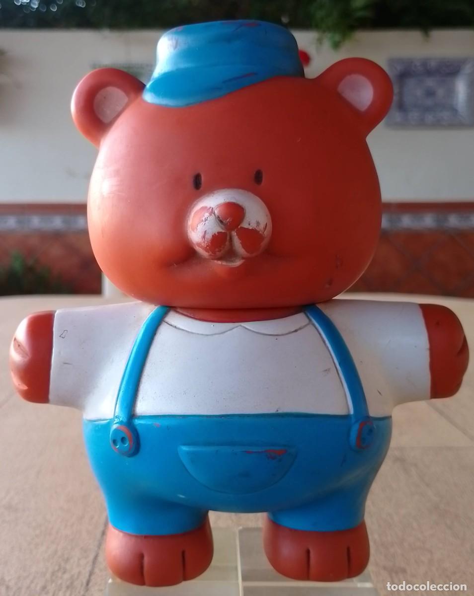 Gummi- und PVC-Figuren: Figura de pap&aacute; oso, propaganda Abbott Laboratories S.A. 1996