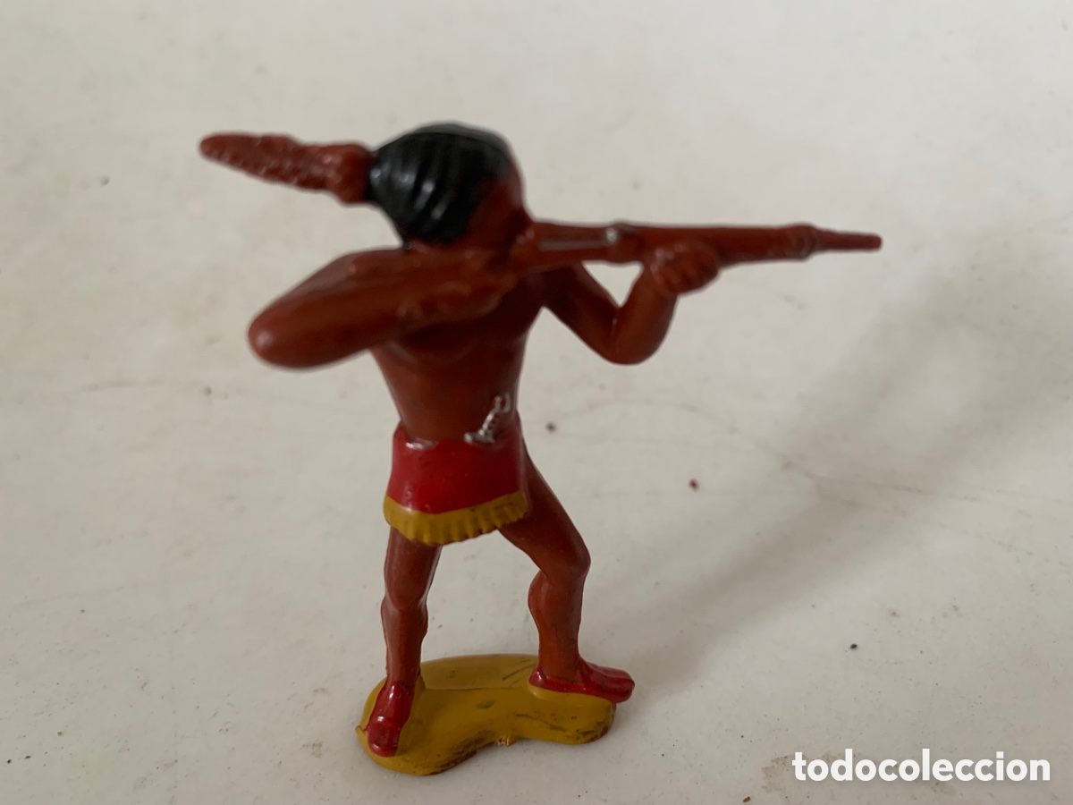 Figuras de goma y PVC: Indio elastolin heimo - Foto 1