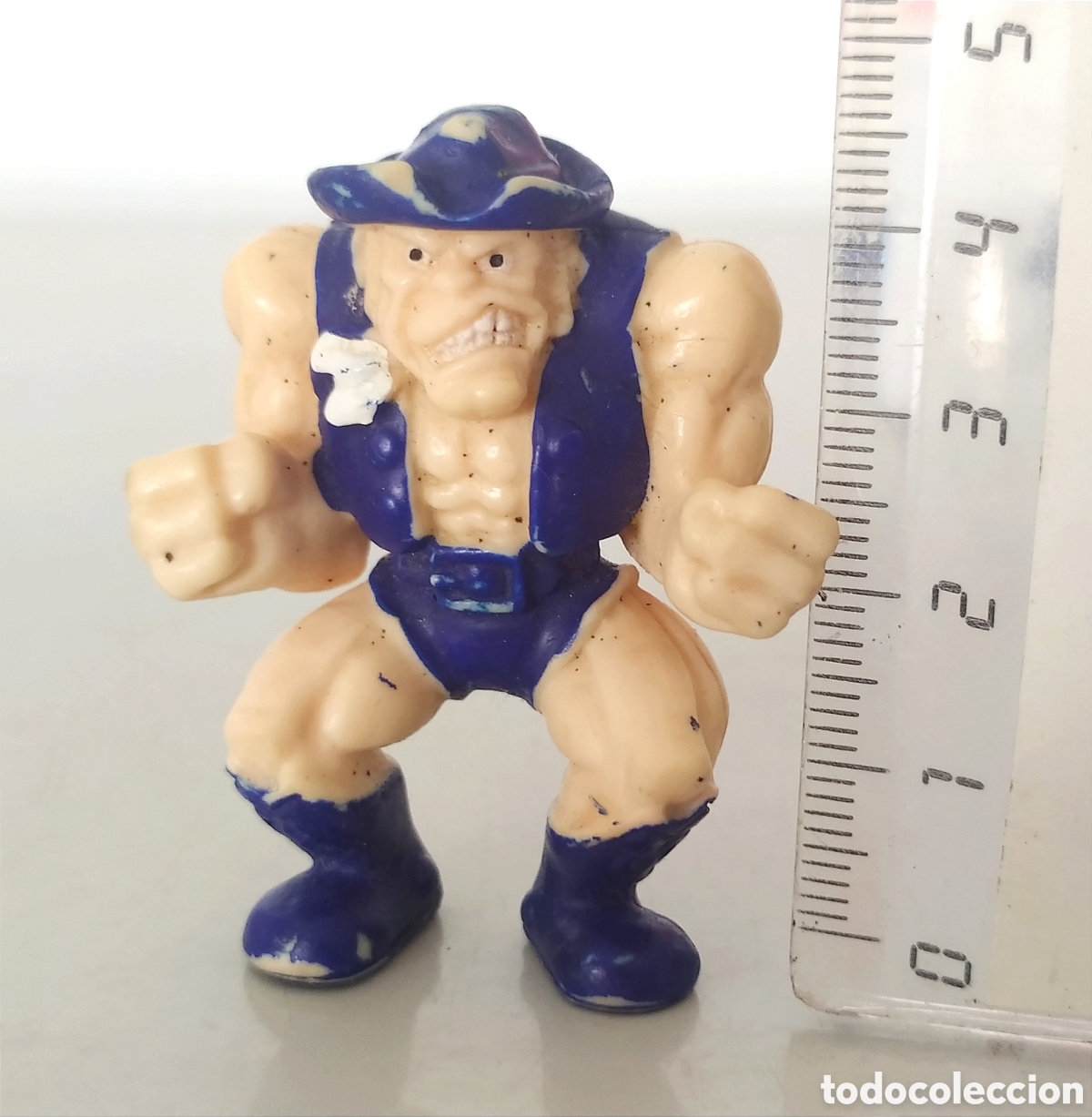 Figuras de Goma y PVC: KELLOGGS MONSTER WRESTLERS IN MY POCKET figura mini figurita mu&ntilde;eco