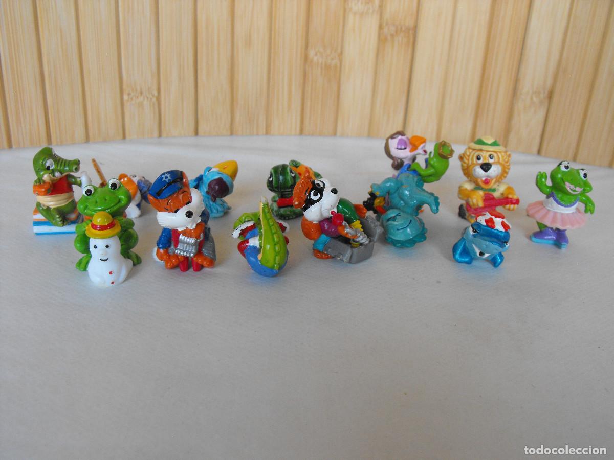 Figuras de goma Kinder: Lote de figuras de FERRERO. Tipo kinder. - Foto 1