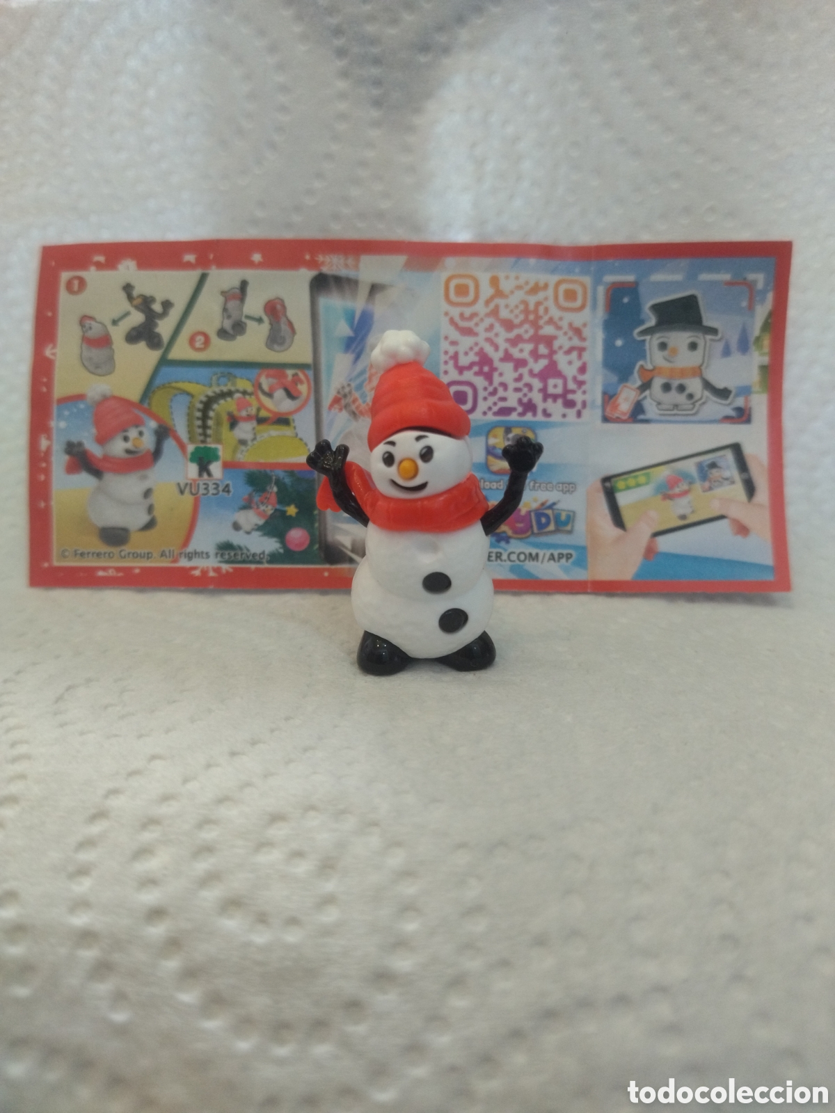 figura kinder navidad vv316 + bpz copo nieve co - Buy Kinder